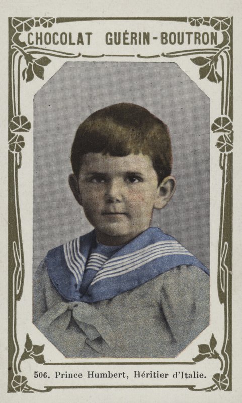 Prins Humbert, Heritier dItalie (färgat foto) av French School