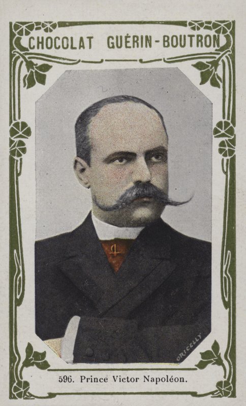 Prins Victor Napoleon (färgad bild) av French School