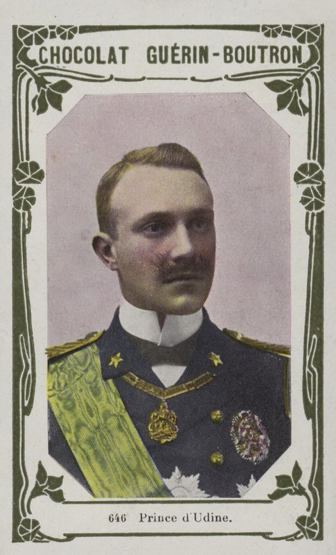 Prince dUdine (färgat foto) av French School