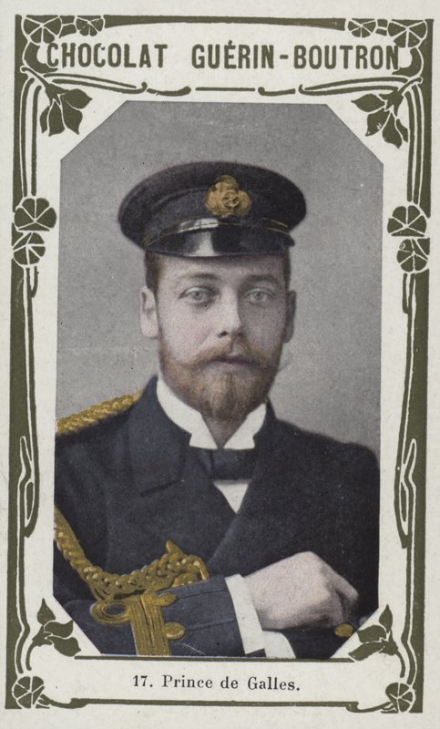 Prince de Galles (färgad bild) av French School