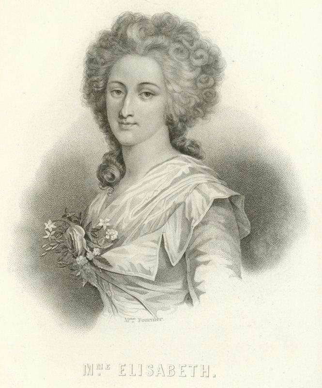 Prinsessan Elisabeth av Frankrike av French School