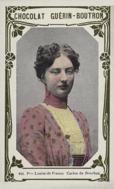 Prinsessan Louise av Frankrike, Carlos de Bourbon (färgad bild) av French School