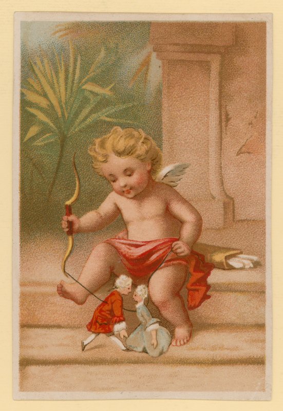 Putto spelar av French School