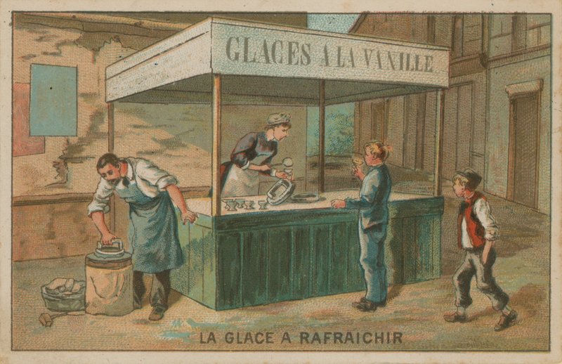 Uppfriskande glass av French School