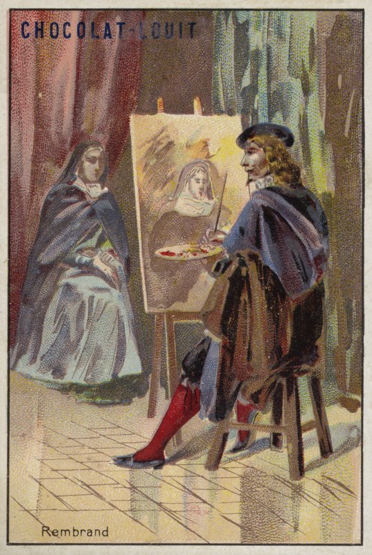 Rembrandt van Rijn, holländsk målare av French School