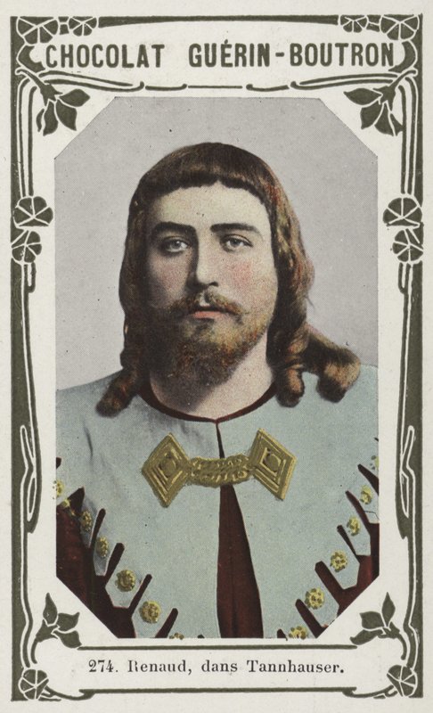 Renaud, dans Tannhauser (färgad bild) av French School