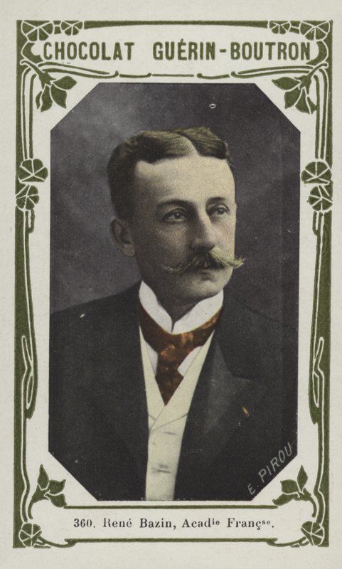 Rene Bazin, Franska Akademien (färgad bild) av French School