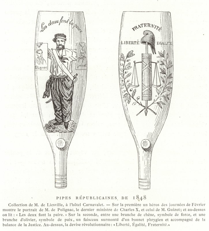 Republikanska rör, revolutionen 1848, Frankrike av French School