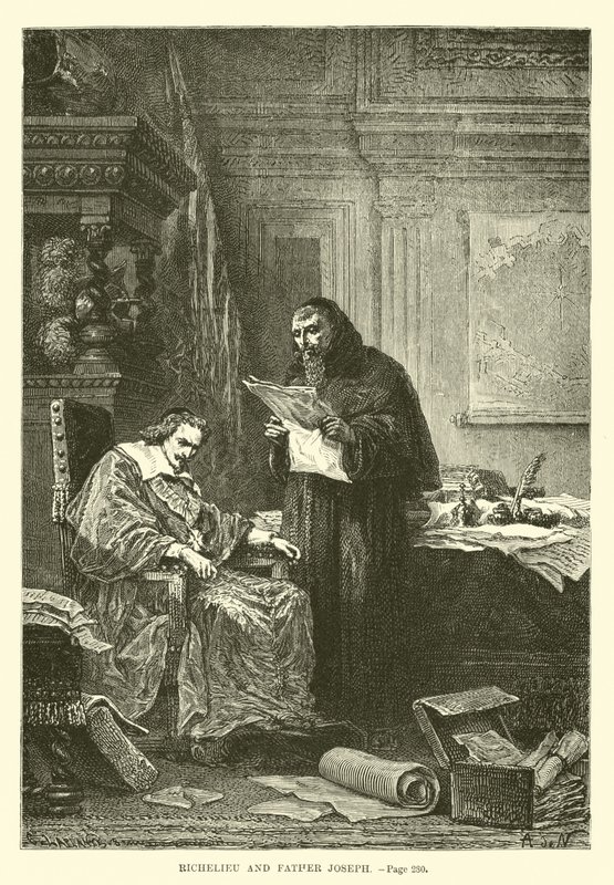 Richelieu och fader Joseph av French School