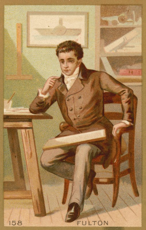 Robert Fulton, amerikansk ingenjör och uppfinnare av French School