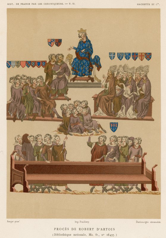Robert dArtois av French School