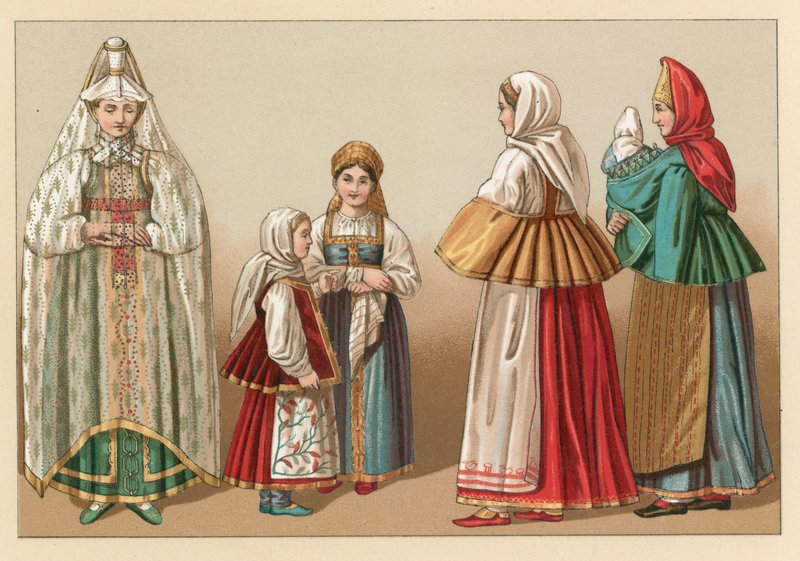 Rysslands kostym av French School
