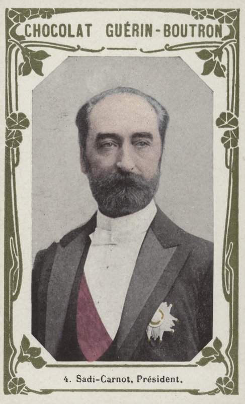 Sadi-Carnot, president (färgad bild) av French School