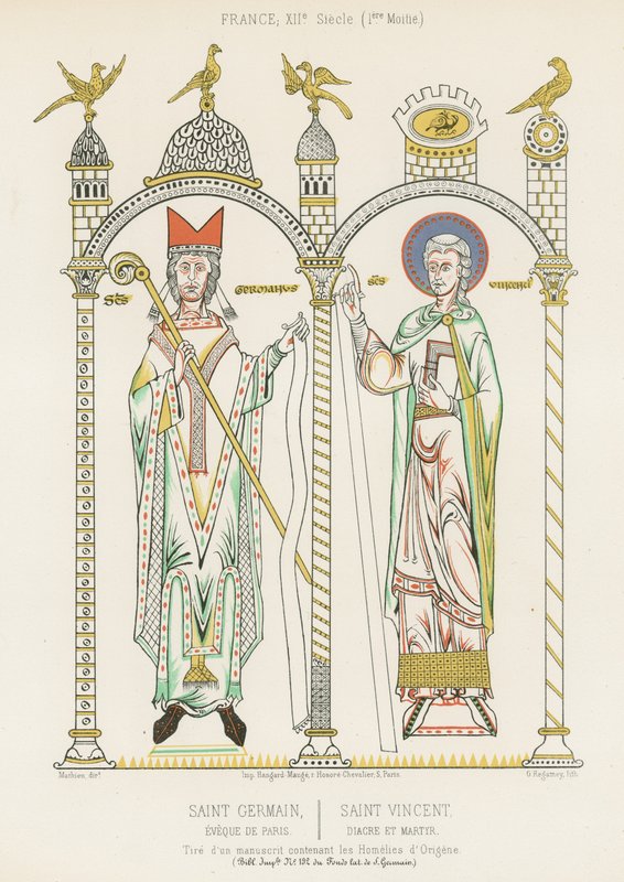 Saint Germain och Saint Vincent av French School