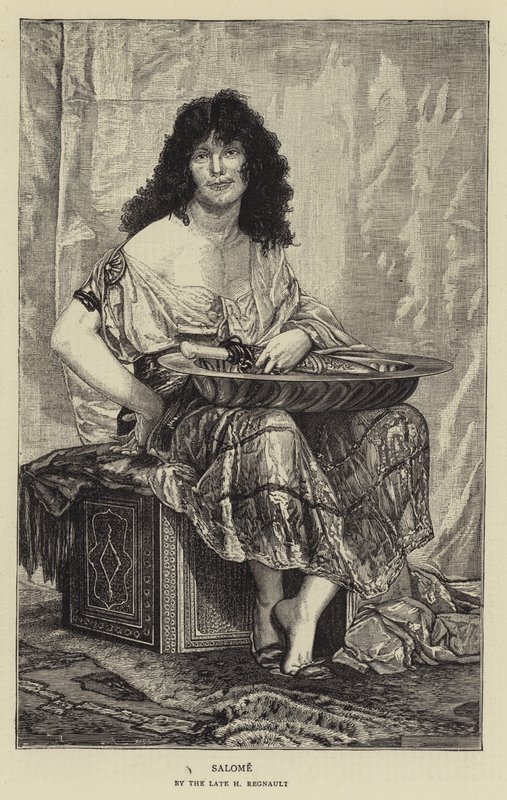 Salome (gravyr) av French School