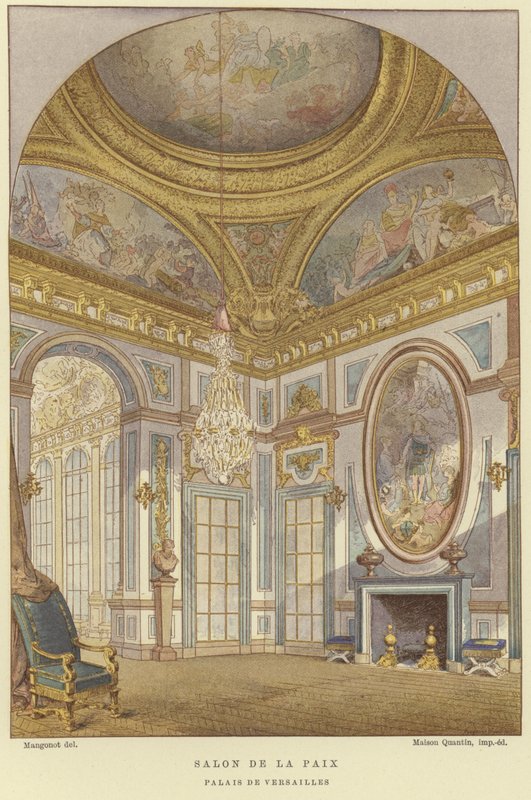 Salon de la Paix, Palace of Versailles av French School