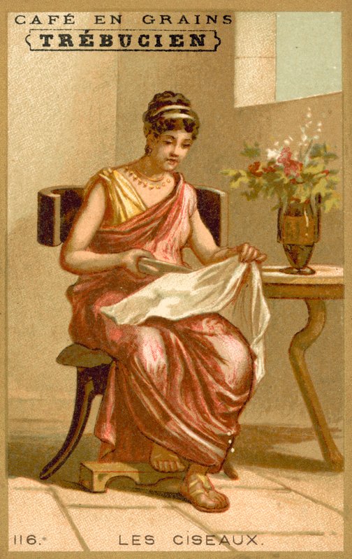 Sax (chromolitho) av French School