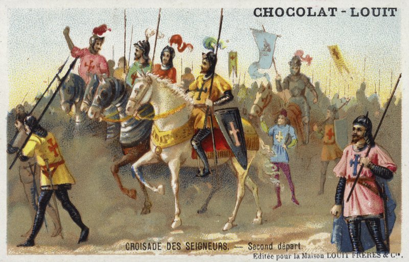 Andra avgången av Princes Crusade, 1st Crusade, 1096 av French School