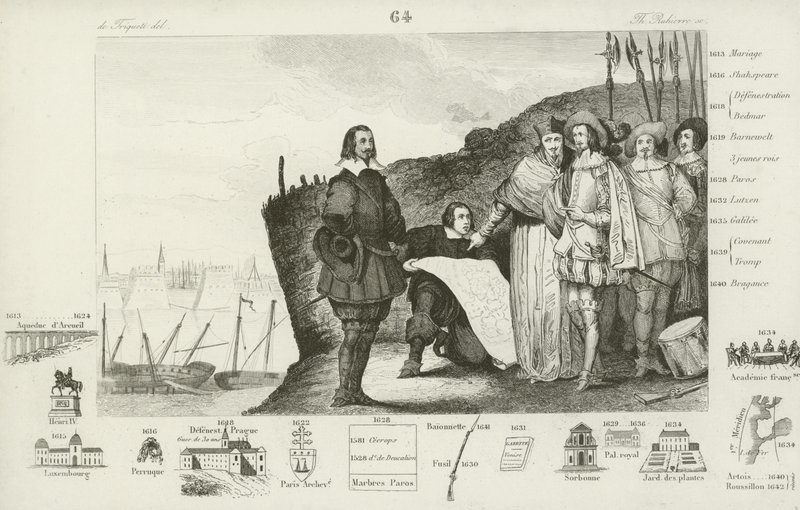 Belägring av La Rochelle, Frankrike, 1627-1628 av French School
