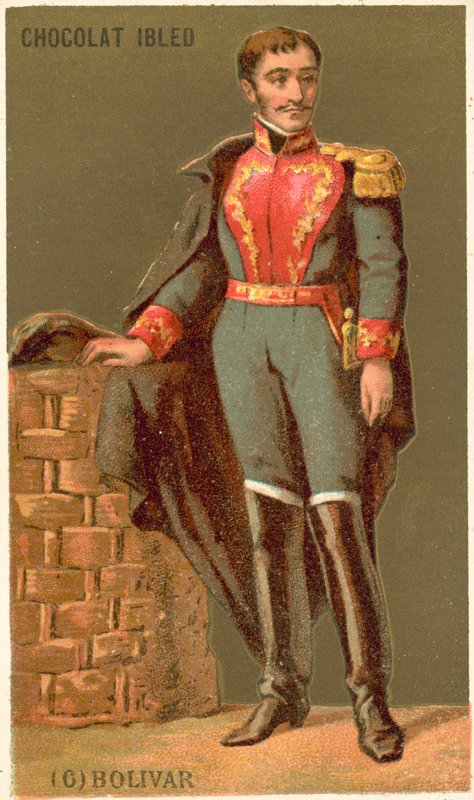 Simon Bolivar, venezuelansk militär och politisk ledare av French School