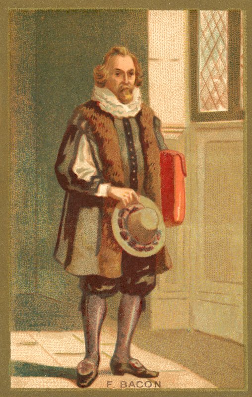 Sir Francis Bacon, engelsk filosof och författare av French School