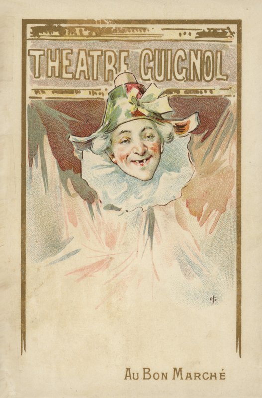 Leende clown av French School