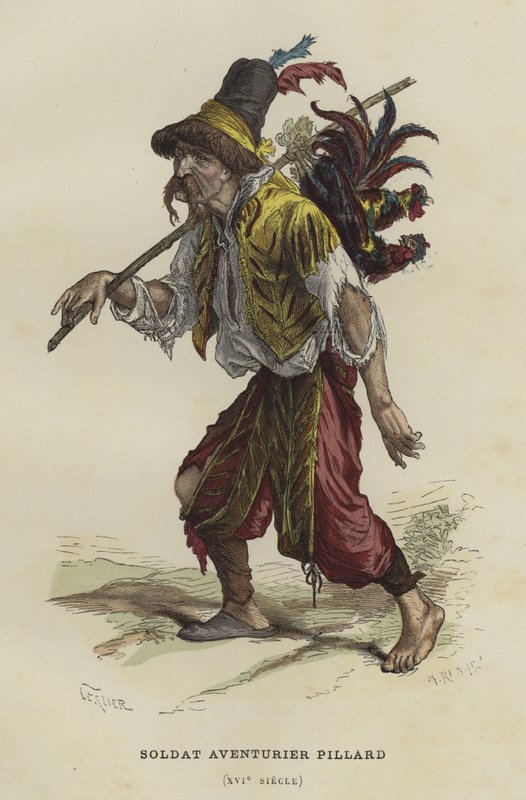 Soldat och plundrare av French School