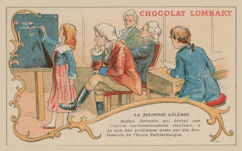 Sophie Germain, den briljanta unga matematikern av French School