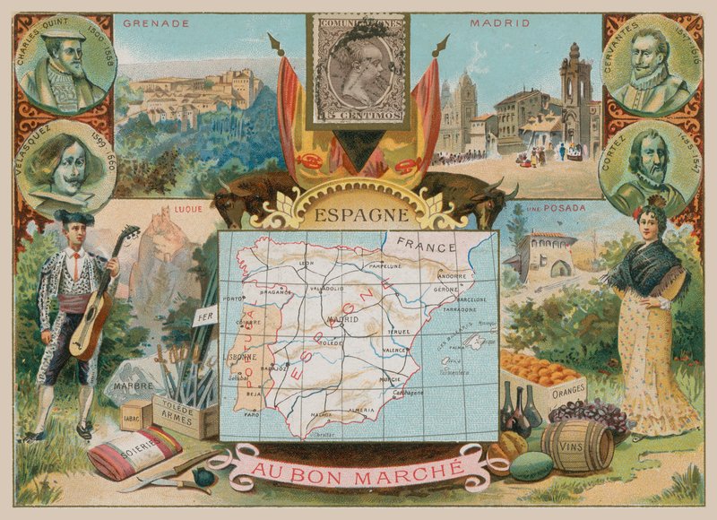Spanien av French School