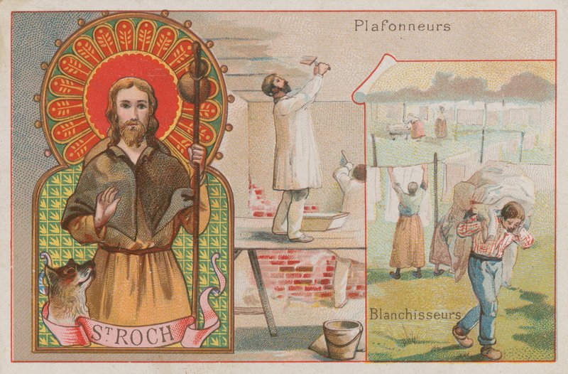 St Roch, putsare och tvättarbetare av French School