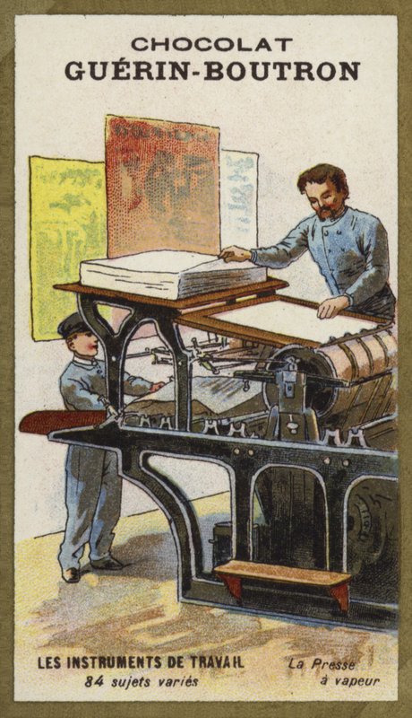 Ångpress av French School