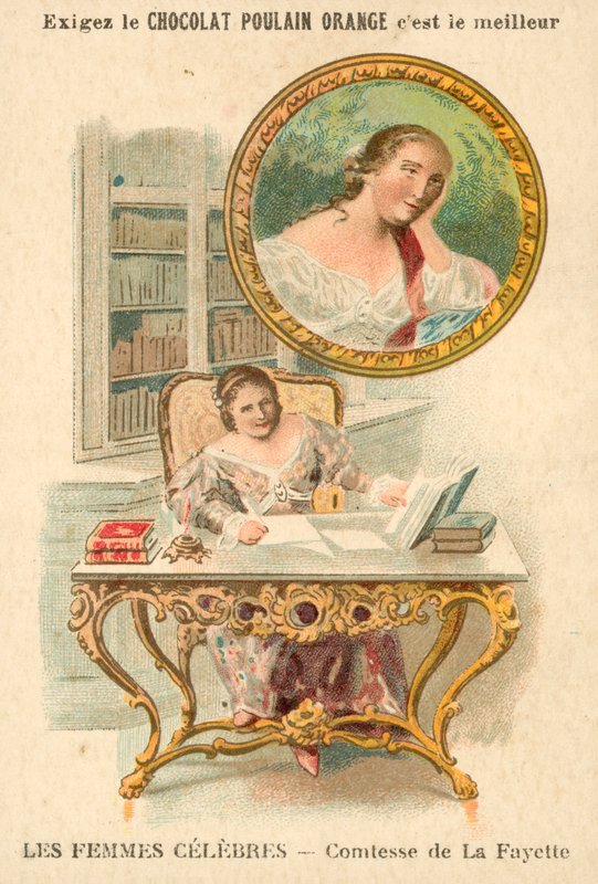 Grevinnan de La Fayette, fransk författare av French School