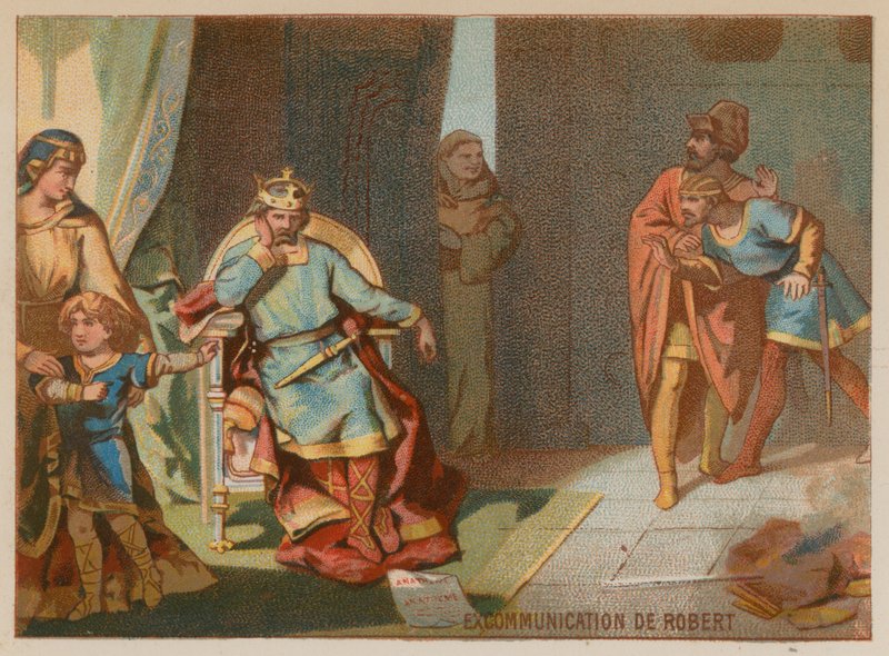 Exkommunikationen av Robert II av French School