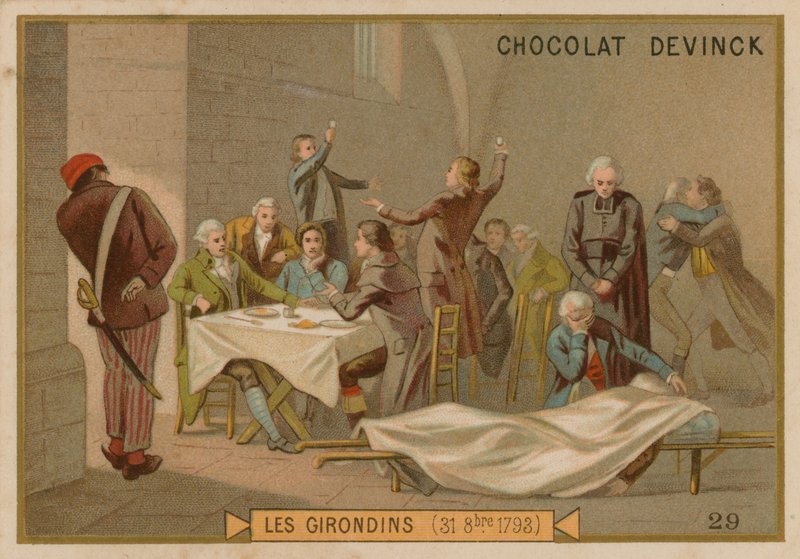 Girondinerna, franska revolutionen, 31 oktober 1793 av French School
