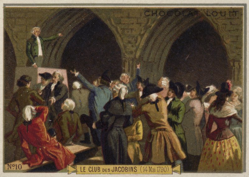 Jacobin Club, Franska revolutionen, 14 maj 1790 av French School