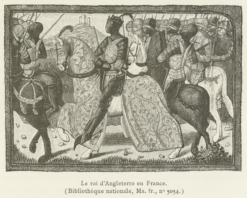 Kungen av England i Frankrike av French School