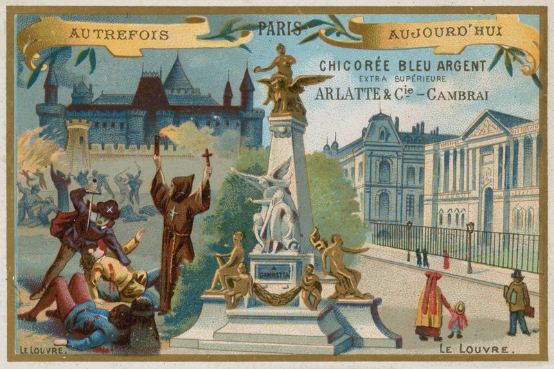 Louvren, Paris av French School