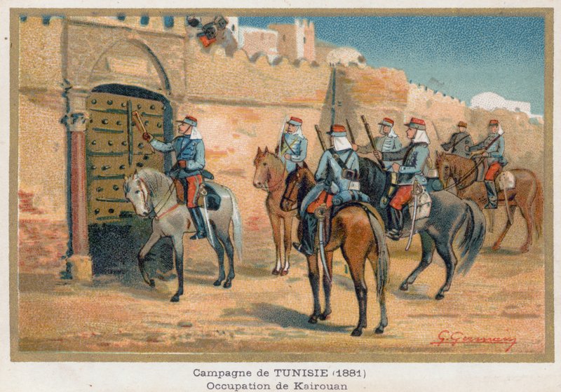 Ockupationen av Kairouan av French School