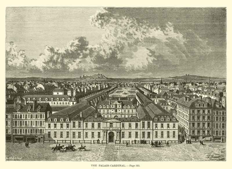 Palais-Cardinal av French School
