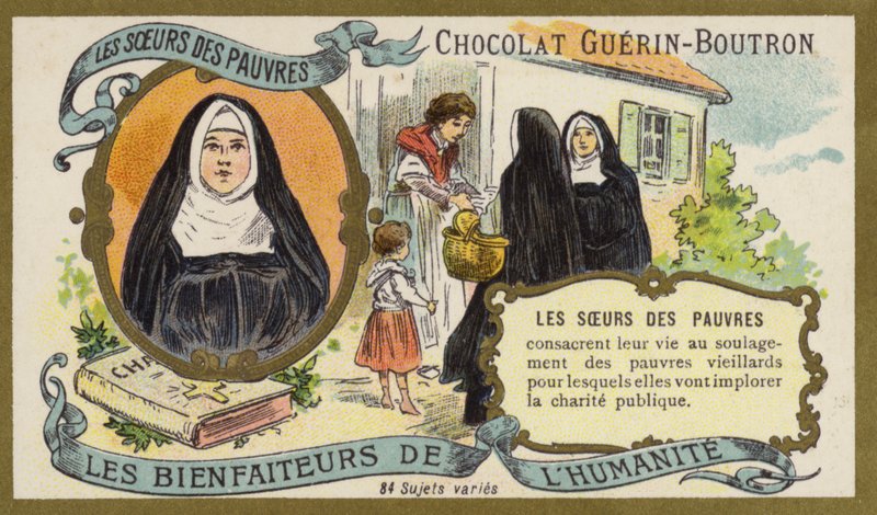 De fattigas systrar (chromolitho) av French School