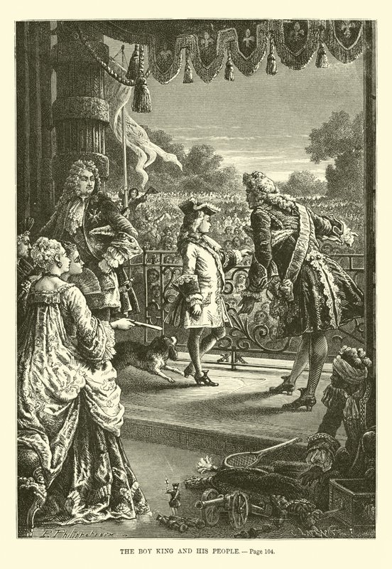 Pojken King och hans folk av French School