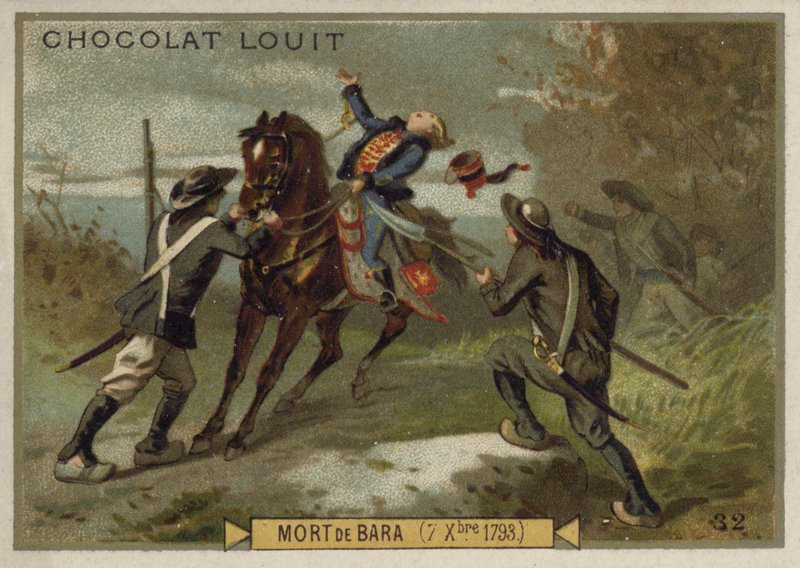 Joseph Baras död, Vendeeupproret, franska revolutionen, 7 december 1793 av French School
