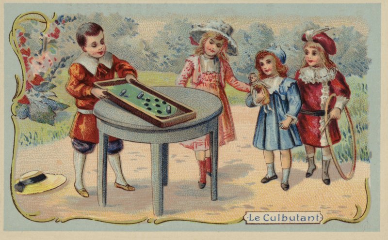 Spelet Culbuto (chromolitho) av French School