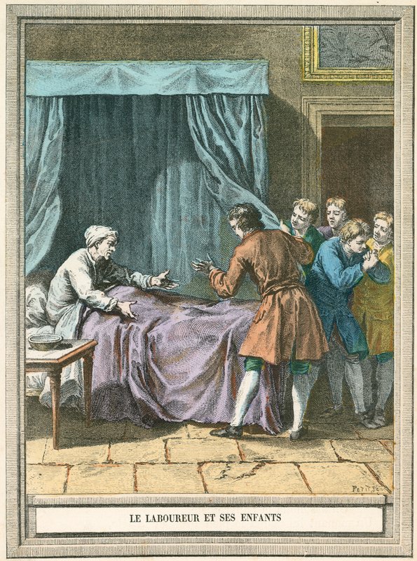 Arbetaren och hans barn av French School