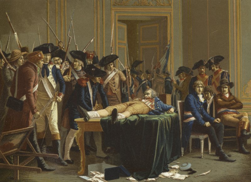 Morgonen den 10 Thermidor, år II (1794) av French School
