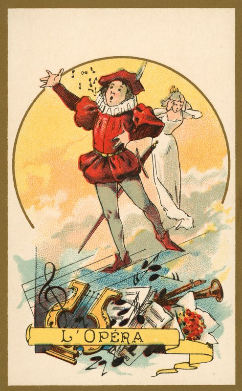 Operan (chromolitho) av French School