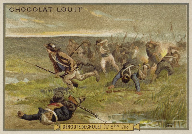 Cholets rout, War in the Vendee, Franska revolutionen, 17 oktober 1793 av French School