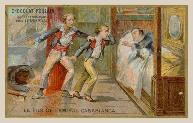 Son till amiral Casabianca av French School