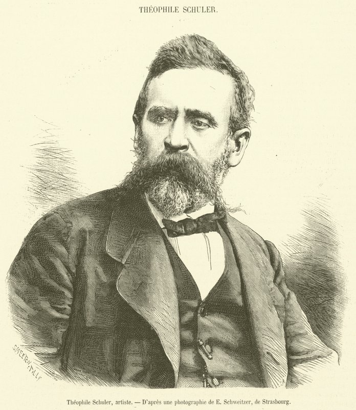 Theophile Schuler, konstnär (gravyr) av French School