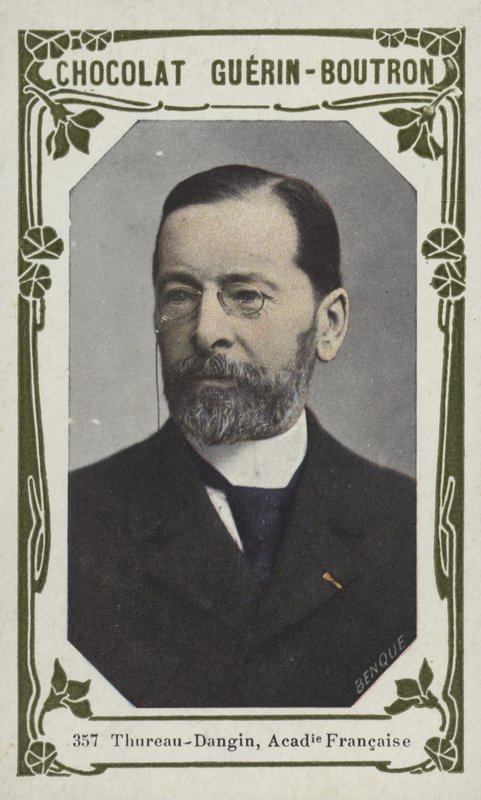 Thureau-Dangin, Academie Francaise (färgad bild) av French School